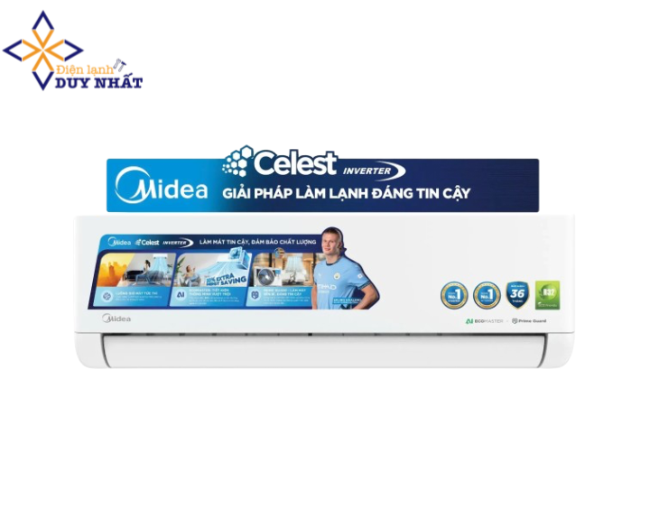Máy lạnh MIDEA 1HP inverter MSCE-10CRFN8