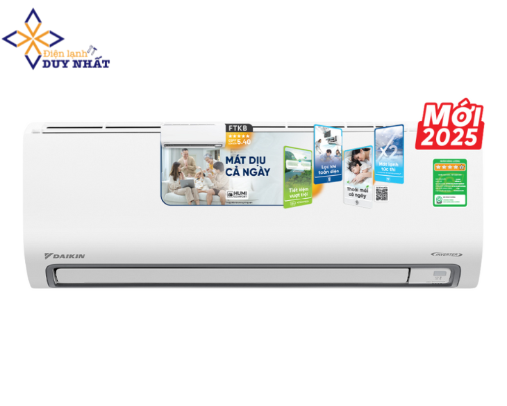 Máy lạnh Daikin Inverter 1.0 HP FTKB25ZVMV