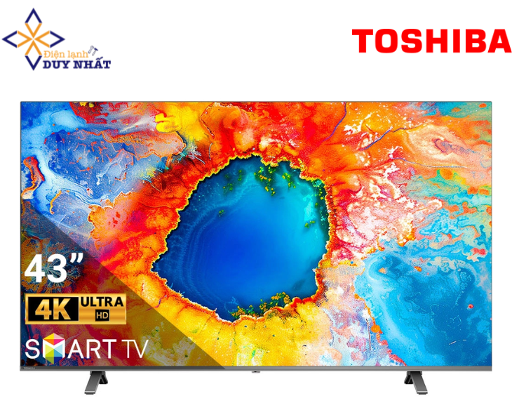 Smart Tivi QLED Toshiba 4K 43 Inch 43M450NP