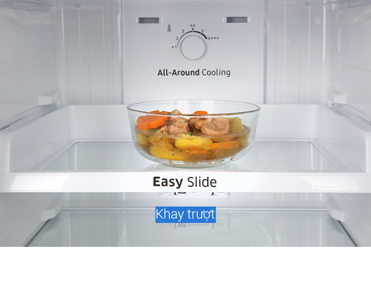 Tủ lạnh Samsung Inverter 256 lít RT25M4032BU/SV - Ảnh 8