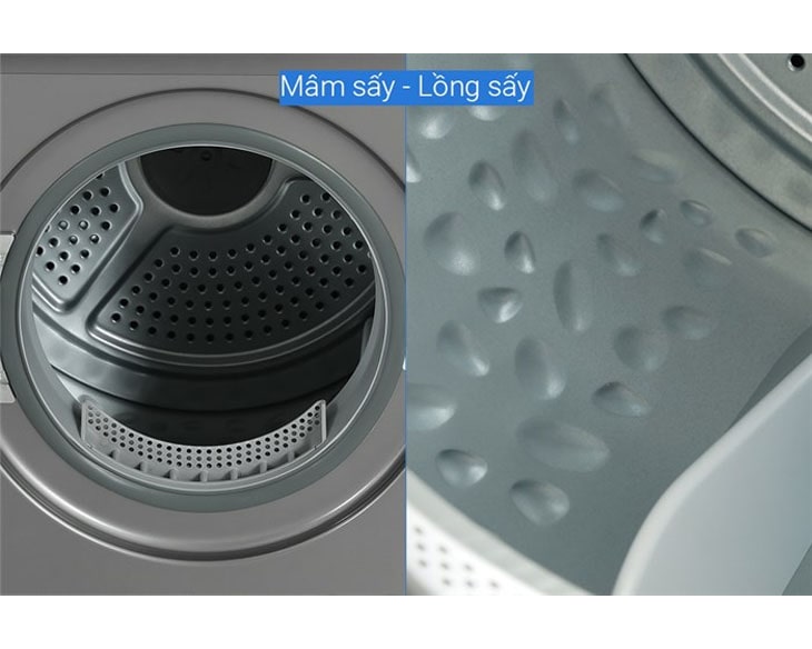 Máy sấy thông hơi Toshiba 7 kg TD-H80SEV(SK) - Ảnh 7