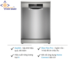 Máy Rửa Bát Độc Lập Bosch SMS8TCI01E Serie 8