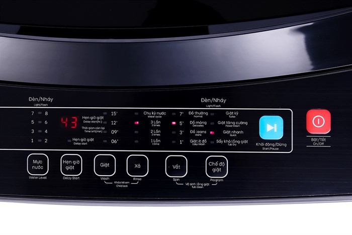 Máy giặt Casper 7.5 kg WT-75N70BGA 4.1 - Ảnh 4