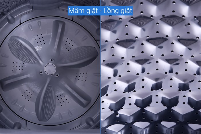 Máy giặt Casper 7.5 kg WT-75N70BGA 4.1 - Ảnh 8
