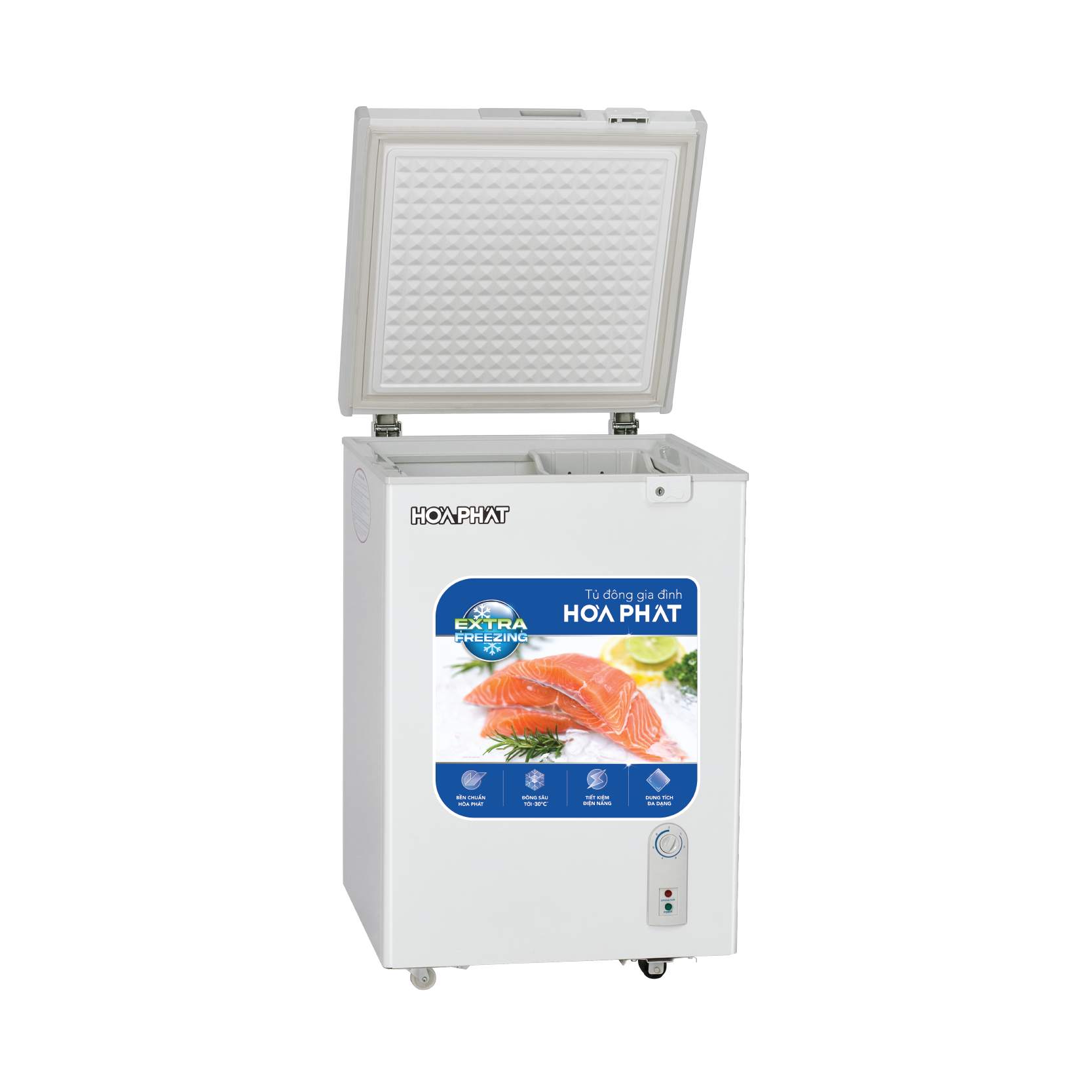 Tủ đông mini Hòa Phát HPF AN6107 107 Lít - Ảnh 3