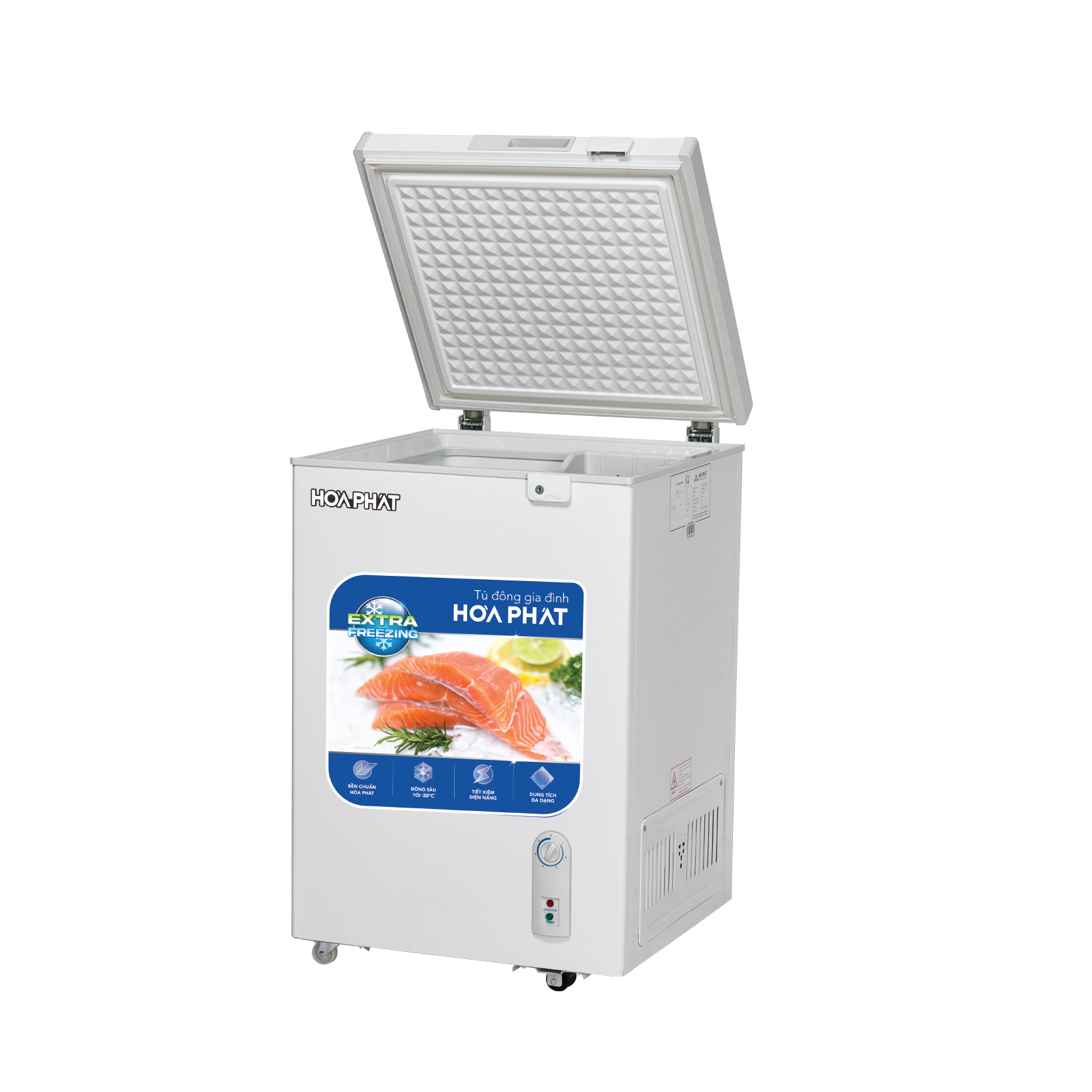 Tủ đông mini Hòa Phát HPF AN6107 107 Lít - Ảnh 2