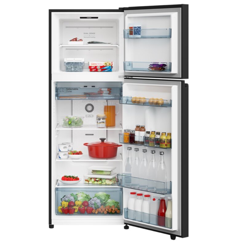 Tủ lạnh 2 cánh ngăn đông trên Hitachi HRTN6443SGBKVN - Ảnh 2