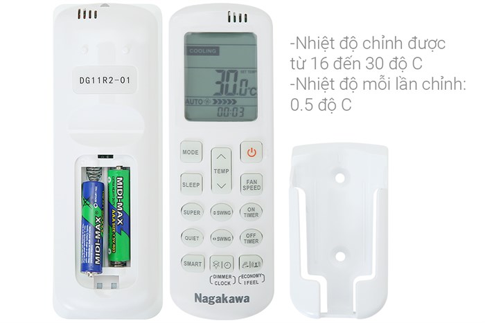 Máy lạnh Nagakawa Inverter 2.0HP NIS-C18R2H10 - Ảnh 7