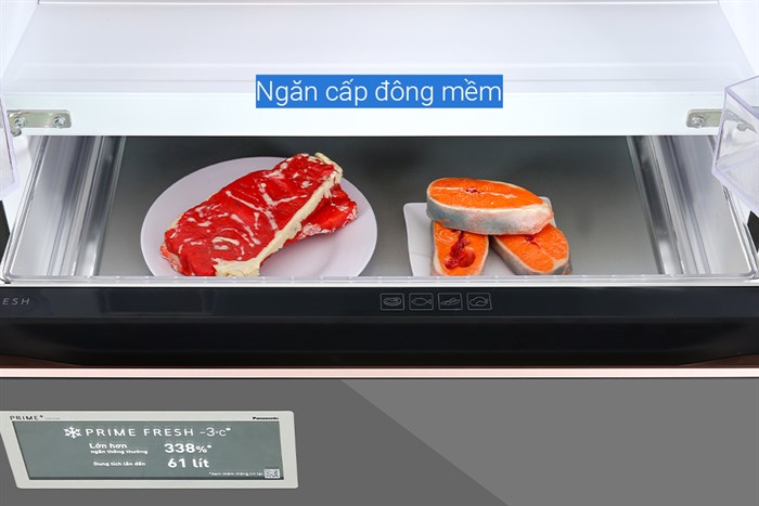 Tủ lạnh Panasonic Inverter 540 lít Multi Door PRIME+ NR-YW590YMMV - Ảnh 7