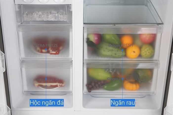 Tủ lạnh Toshiba Inverter 513 lít GR-RS682WE-PMV(06)-MG - Ảnh 5