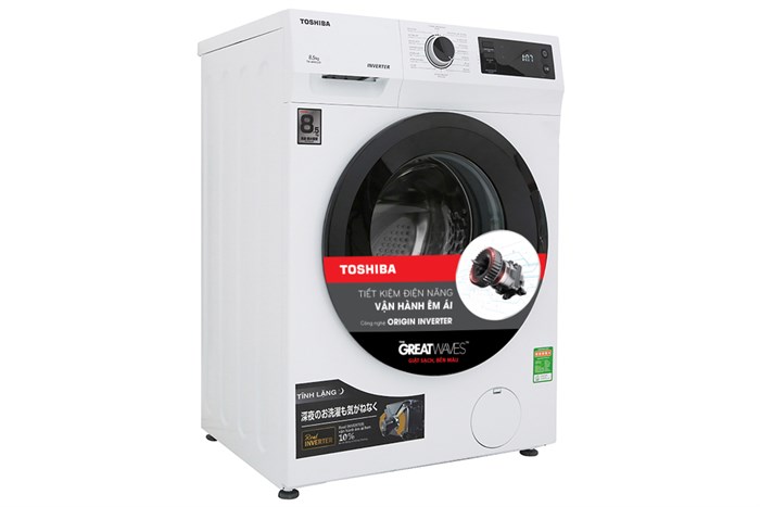 Máy giặt Toshiba Inverter 8.5Kg TW-BH95S2V WK - Ảnh 3