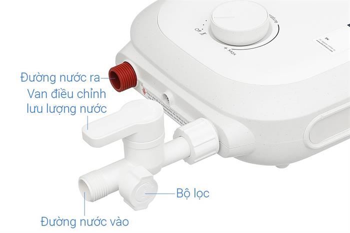 Máy nước nóng trực tiếp Electrolux 4500W EWE451QB-W4 - Ảnh 5