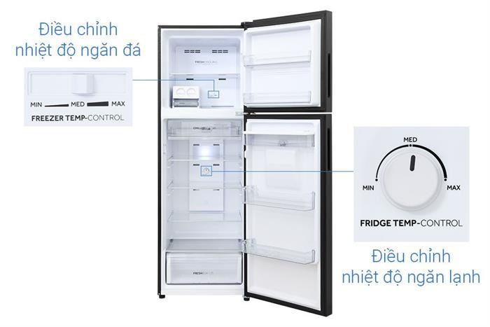 Tủ lạnh Aqua Inverter 358 lít AQR-T410FA(WGB) - Ảnh 5