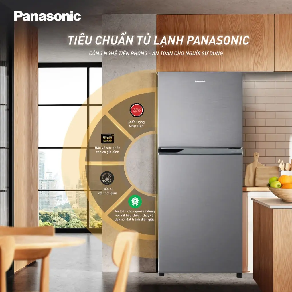 Tủ lạnh Panasonic Inverter 234 lít NR-TV261APSV - Ảnh 2