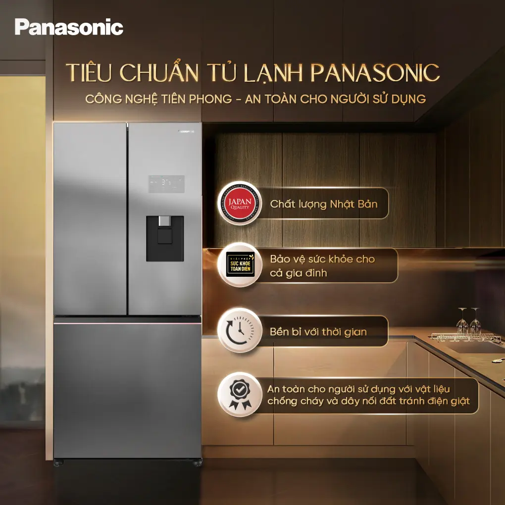 Tủ lạnh Inverter Panasonic 495 lít NR-CW530XHHV - Ảnh 2