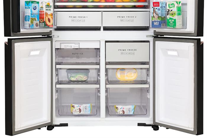 NR-XY680YMMV - Tủ lạnh MULTIDOOR Side by Side 4 cánh Panasonic Inverter 621 lít - Ảnh 4