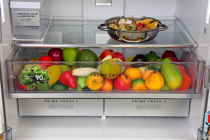 NR-XY680YMMV - Tủ lạnh MULTIDOOR Side by Side 4 cánh Panasonic Inverter 621 lít - Ảnh 5