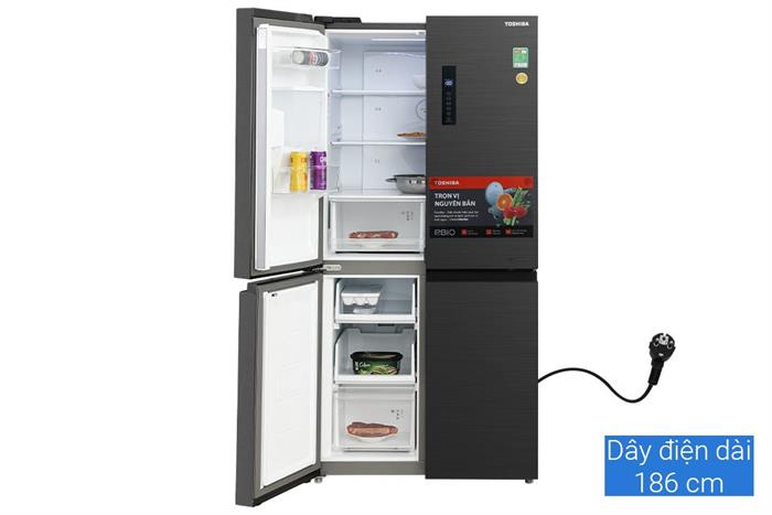 Tủ lạnh Toshiba Inverter 471 lít GR-RF606WI-PMV(60)-AG - Ảnh 3