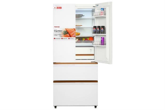 Tủ lạnh Toshiba Inverter 533 lít Japandi Multi Door GR-RF690WI-PGV(67) - Ảnh 3