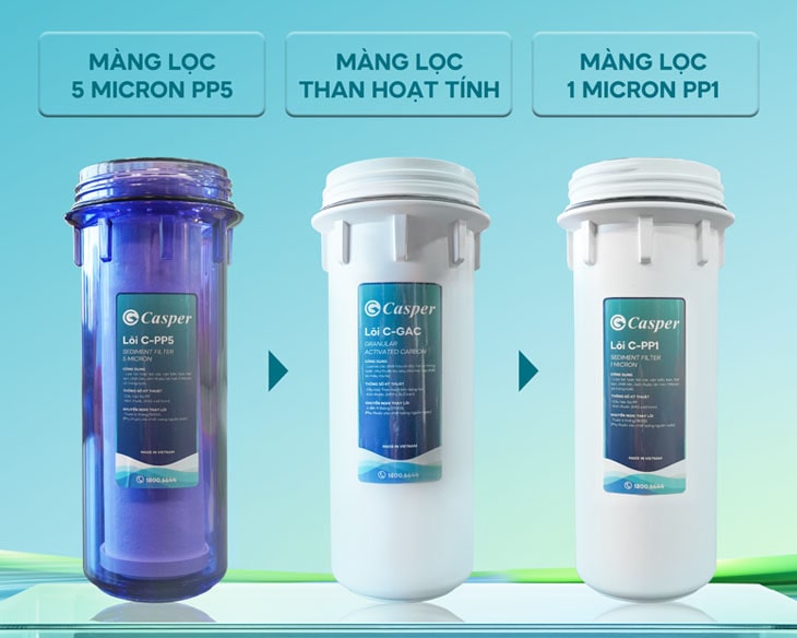 Máy lọc nước Hydrogen Casper WH-D8V1