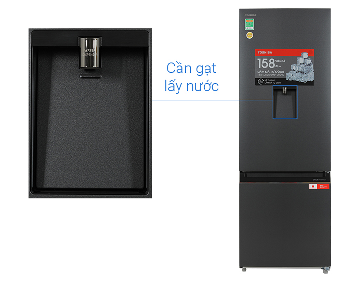 Tủ lạnh Toshiba Inverter 321 lít GR-RB405WEA-PMV(06)-MG - Ảnh 15
