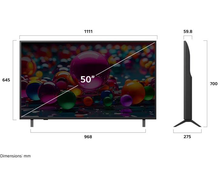 Smart Tivi LG AI 4K 50 Inch 50UA8450PSA - Ảnh 8