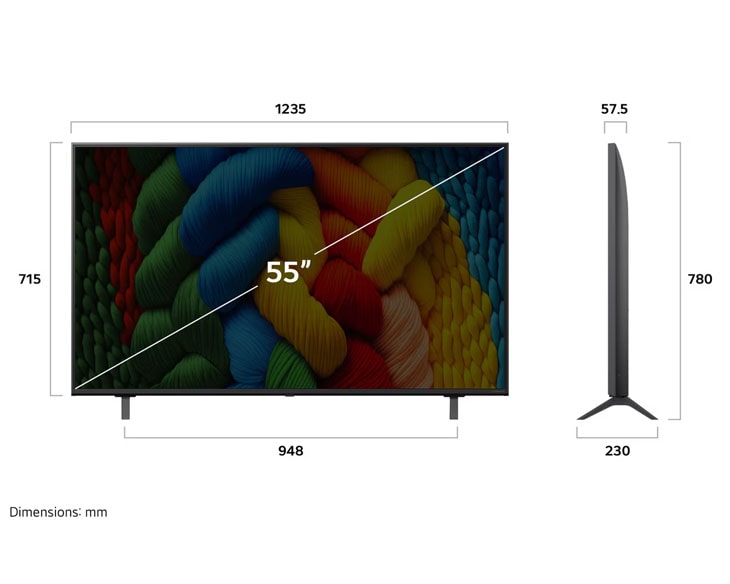 Smart Tivi LG NanoCell AI 4K 55 Inch 55NANO80ASA - Ảnh 7