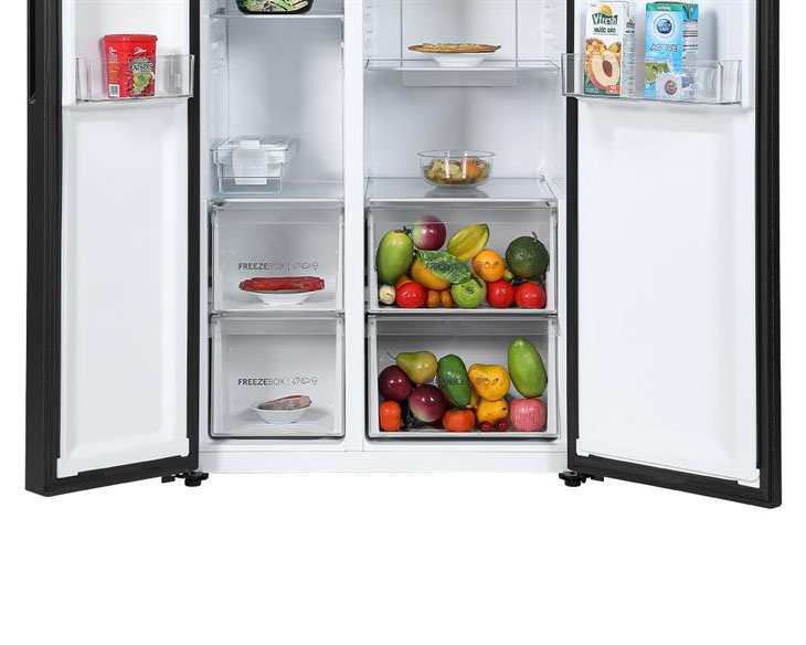 Tủ lạnh Aqua Inverter 550 lít AQR-S612XA (CBC) - Ảnh 6