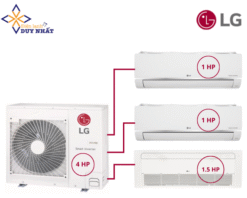 Combo Multi LG Inverter 2 dàn lạnh & cassette 4 HP Z4UQ36GFA0