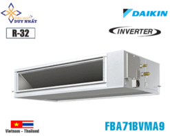 Máy Lạnh giấu trần Daikin inverter FBA71BVMA9RZF71DVM