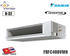 Máy lạnh giấu trần Daikin inverter FBFC40DVM9/RZFC40DVM
