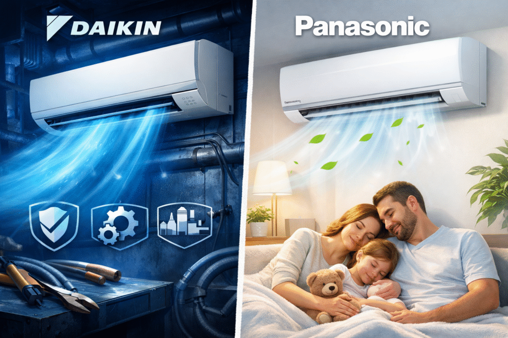 So sánh máy lạnh Daikin vs Panasonic – nên mua loại nào