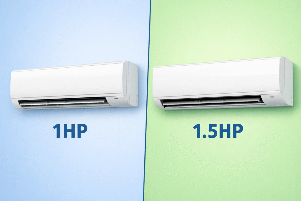 24. Máy lạnh 1HP vs 1.5HP – tiền điện khác nhau bao nhiêu?