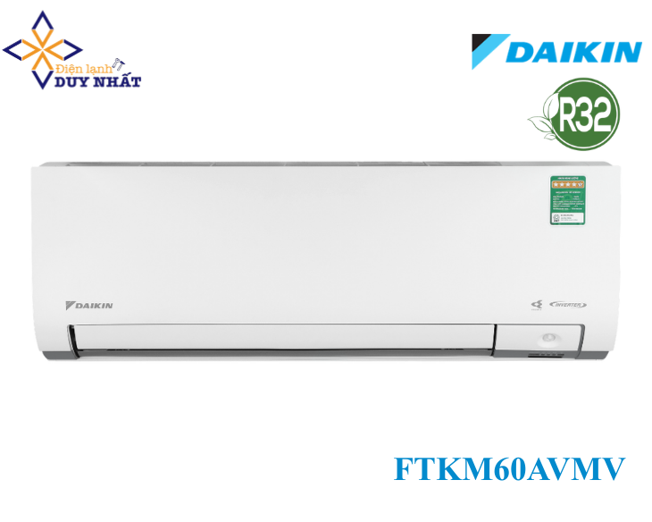Điều Hòa Daikin 2.5HP Inverter FTKM60AVMV Model 2026