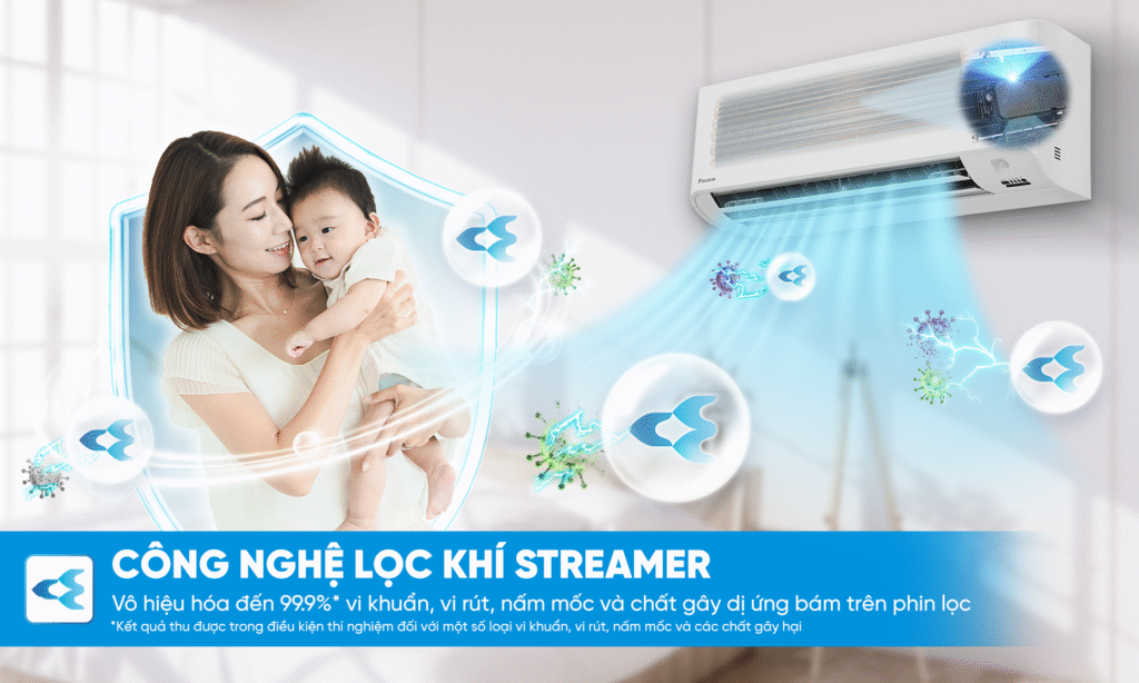 Điều Hòa Daikin 2.5HP Inverter FTKM60AVMV