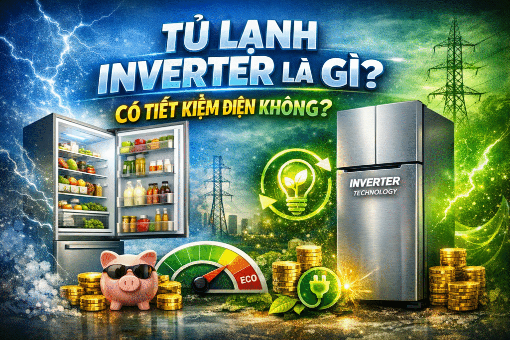 Tủ lạnh Inverter là gì? Có tiết kiệm điện không?
