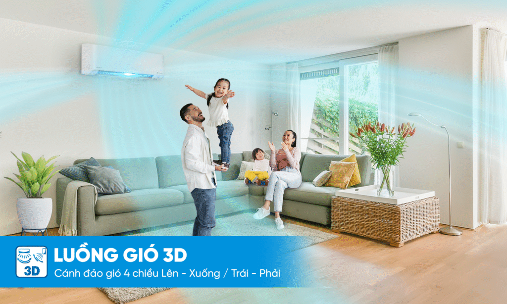 Điều Hòa Daikin 2.5HP Inverter FTKM60AVMV