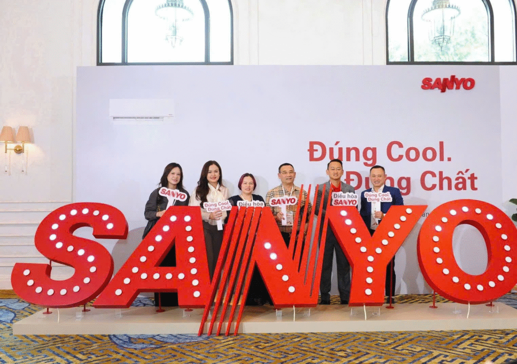 SANYO – CHÍNH THỨC TÁI KHỞI ĐỘNG TẠI THỊ TRƯỜNG VIỆT NAM