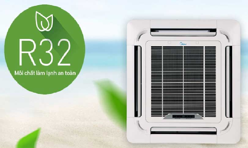 máy lạnh âm trần Midea cho quán café