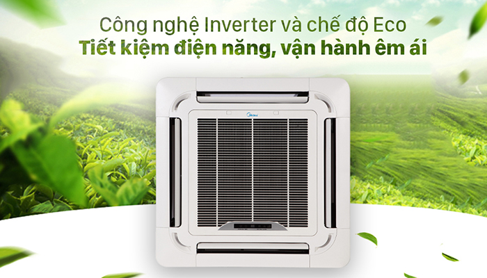 Máy lạnh âm trần Midea tiết kiệm điện