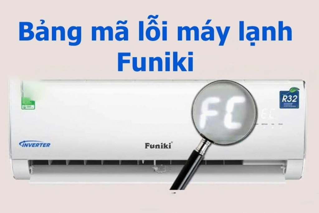Bảng mã lỗi máy lạnh Funiki và cách khắc phục nhanh