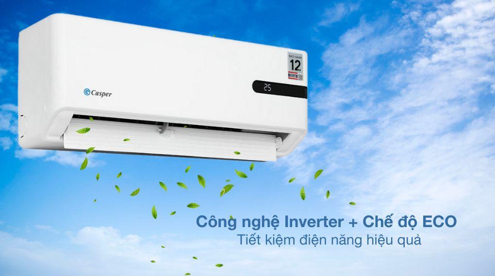 Máy lạnh Casper tiết kiệm điện: Hóa đơn chỉ từ 4k/đêm