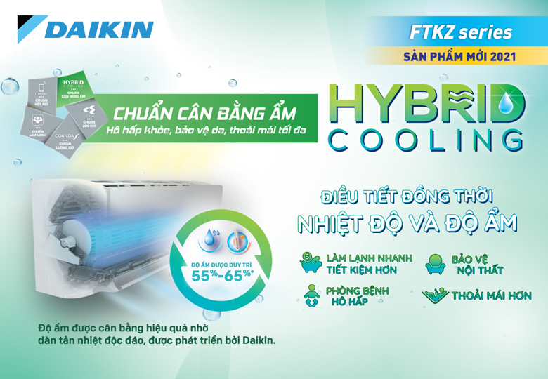 Máy lạnh Daikin KZ: êm đến mức quên là đang bật
