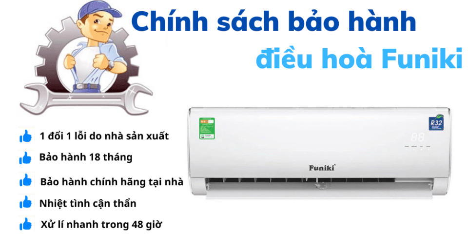 Chế độ bảo hành máy lạnh Funiki: Những điều cần biết