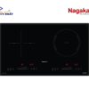 Bếp đôi điện từ hồng ngoại bo viền Nagakawa NII8996