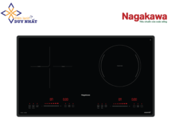 Bếp đôi điện từ hồng ngoại bo viền Nagakawa NII8996