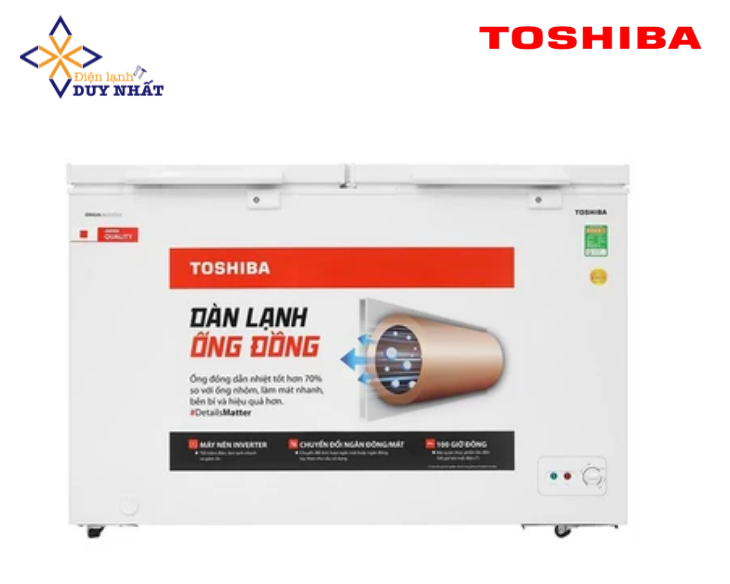 Tủ đông Toshiba Inverter 362 lít GR-RC470CM-PMV(01)