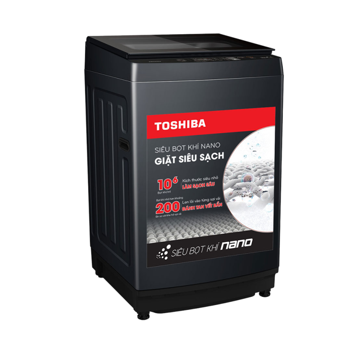 Máy giặt Toshiba Inverter 13 Kg AW-DUM1400LV(MK) - Ảnh 3