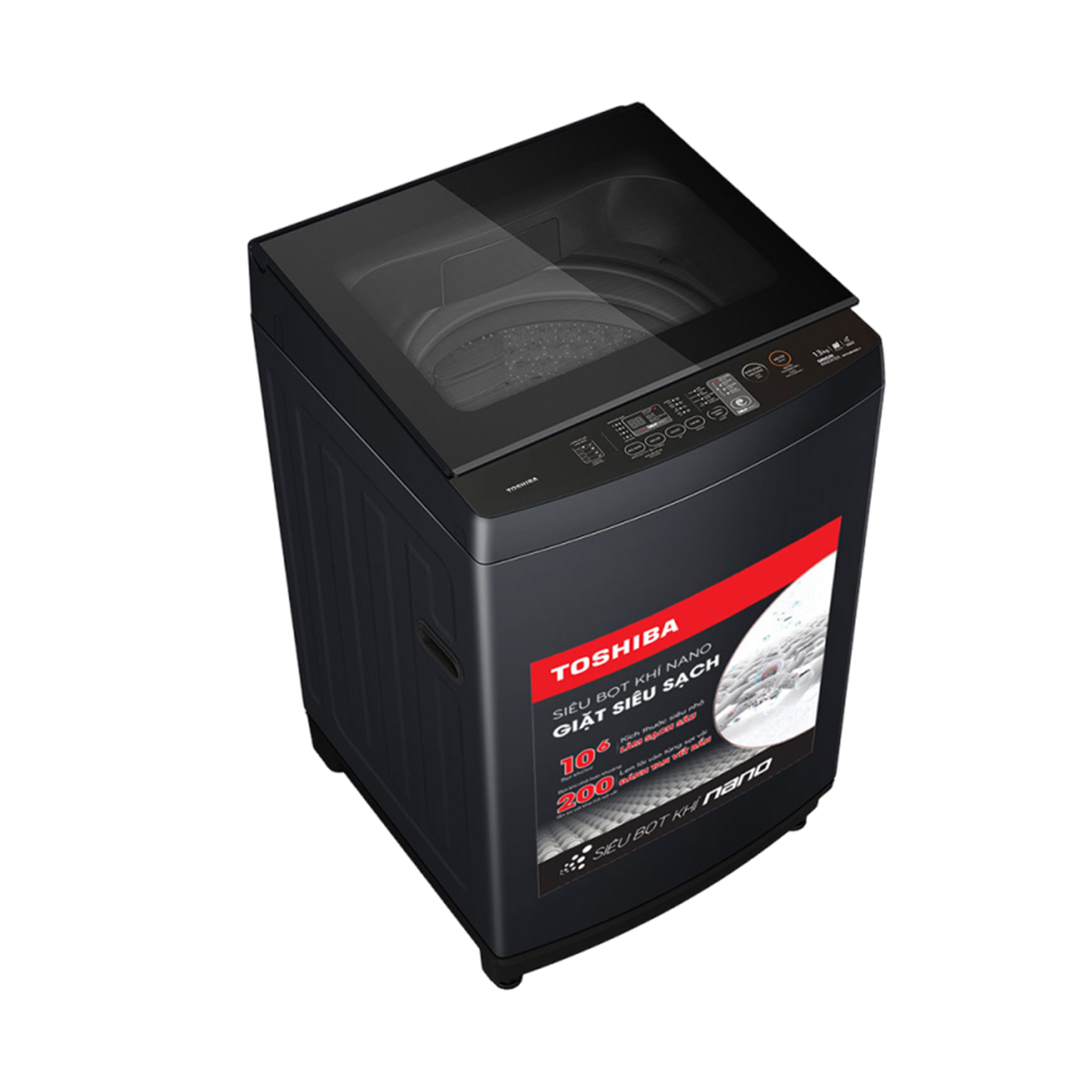 Máy giặt Toshiba Inverter 13 Kg AW-DUM1400LV(MK) - Ảnh 2