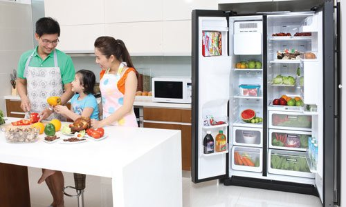 Tủ lạnh cho gia đình đông người